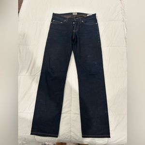 Men’s size 29 raw denim jean from Naked and Famous (used)
